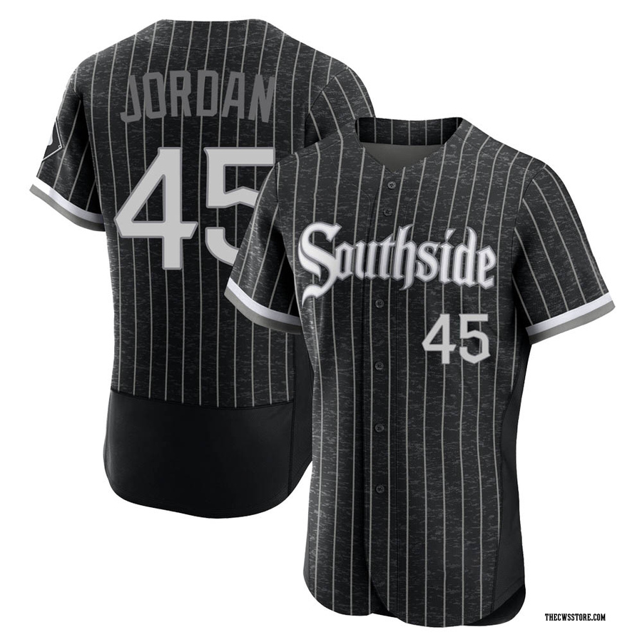 Men's Michael Jordan Chicago White Sox Authentic Black